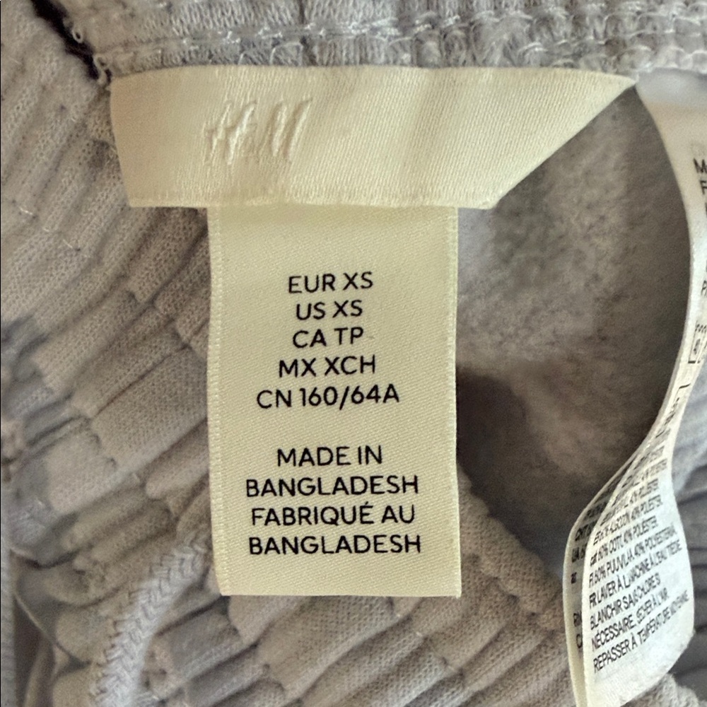 H&M Light Blue Drawstring Jogger Sweatpants - Picture 2 of 8